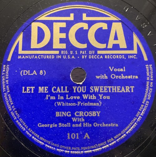 Bing crosby let call - bing,