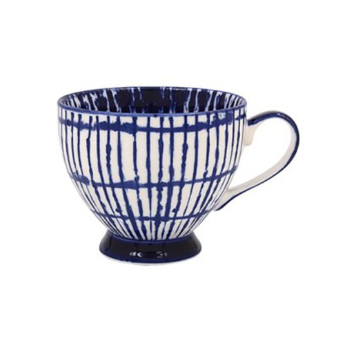 Coffee mug fine china blue - coffee,