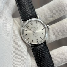 1969 Rolex Oyster Precision 6426 Stainless Steel 34mm Silver Baton Dial Watch