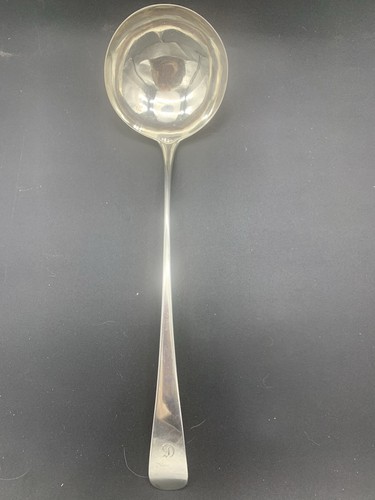 Soup ladle sterling silver - soup,