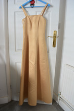 BHS Yellow Goldish Gown UK8