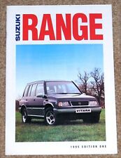 1994-95 SUZUKI RANGE Sales