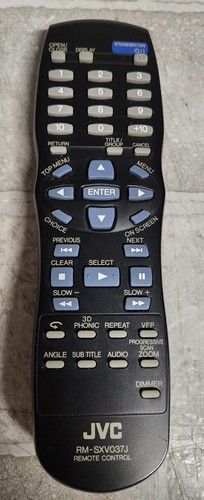 Jvc sxv037j dvd - jvc, rm-sxv037j