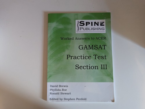 Gamsat practice test - practice,