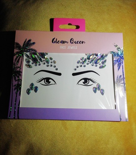 Face art jewels self adhesive - face,