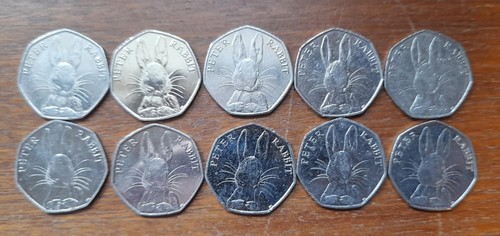 Peter rabbit 50p - peter,