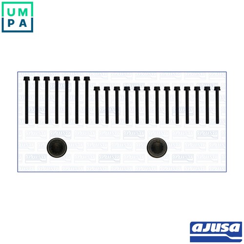 Cylinder head bolt set - cylinder,