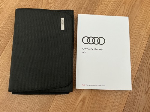 Audi owners manual - audi, s3