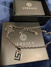 Versace greca necklace - versace,