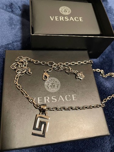 Versace greca necklace - greca,