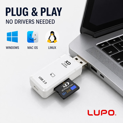 Picture card reader - card,