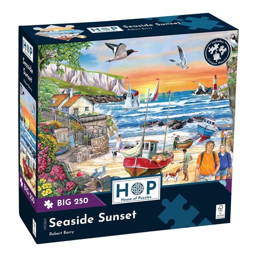The house puzzles seaside - house,