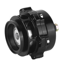 50mm Black Turbo V Band Blow Off Valve Weld On Flange 35psi Metal Rubber Univ UK