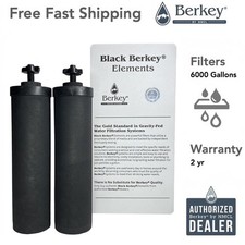 Berkey Authentic BB9-2 Black Purification Elements, Water Filter replacement