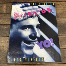 Vintage 1988 Schwinn Predator Yo! BMX Freestyle Catalog Brochure Bicycle Booklet