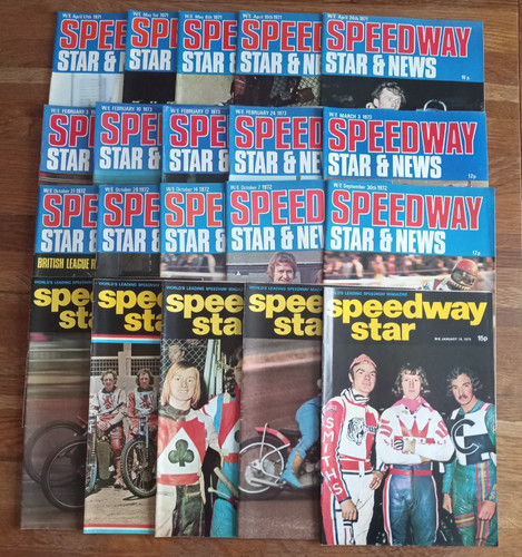 Speedway star magazines x20 - speedway,