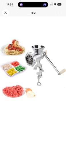Heavy duty manual - duty, sausage