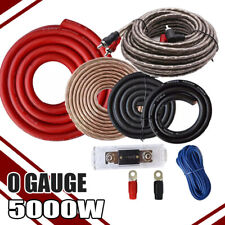 5000W 0 AWG GAUGE Amp Power