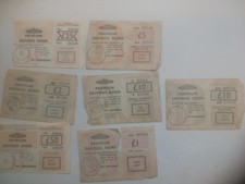 Premium bonds savings