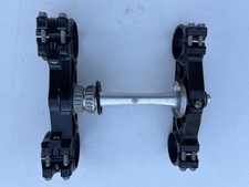 KTM 125 250 350 450 SX SXF XC-F Black Triple Clamps Steering Stem Yokes 2016 -19