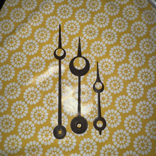 Antique regulator clock hands - ,