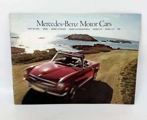 1971 mercedes benz - 1971, brochure
