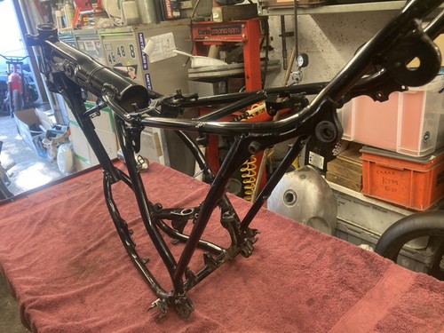 Yamaha dt125mx frame - dt125mx,
