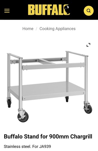 Buffalo 900mm griddle stand - buffalo,