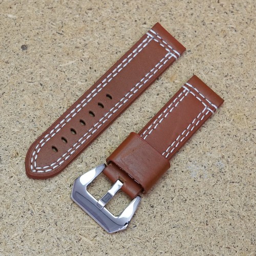 22mm genuine leather watch - leather,