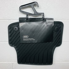 Genuine Audi A3 Sedan 2013 Pair of Rear Floor Rubber Mats 8V5 061 512 041