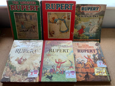 BUNDLE OF 6 x RUPERT BOOKS &