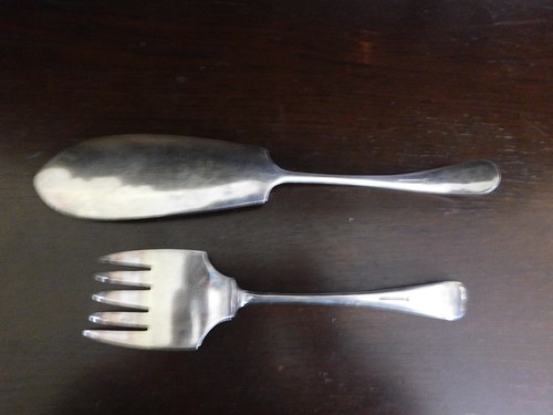 Vintage silver plated serving - vintage,