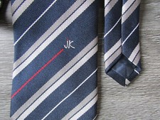 Initials JK Possibly John Lever Cricketer British Airways Colours Tie by Essex