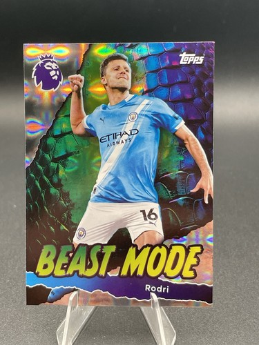 Rodri beast mode topps premier - mode,