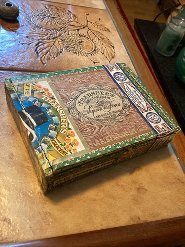 Rare thanshers cigar box - cigar,