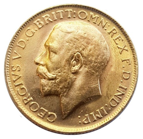 1913 king george gold - 1913-p, v