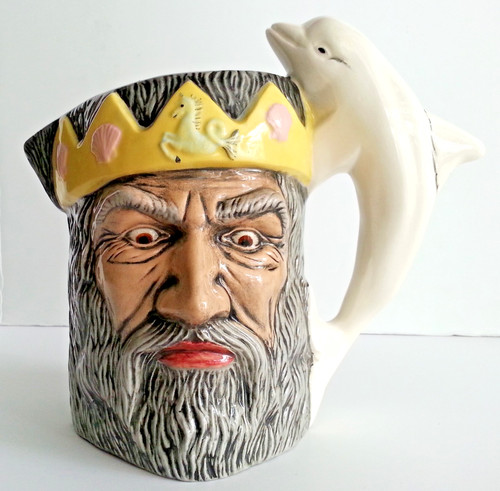 King neptune large pitcher - neptune,