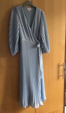 Coast Maxi Dress Women's Size 10 Wrap Pleated Lined Occasion/Wedding/ Travel