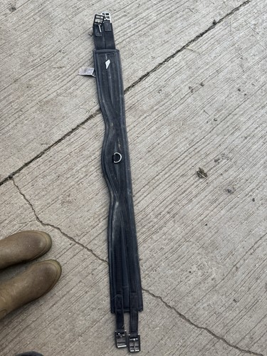 Fouganza black girth 125cm - fouganza,