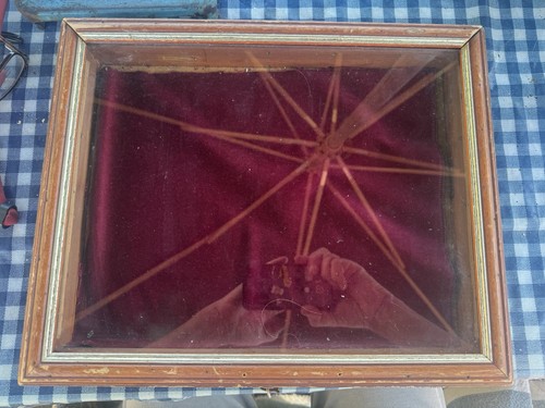Vintage table top display - a,