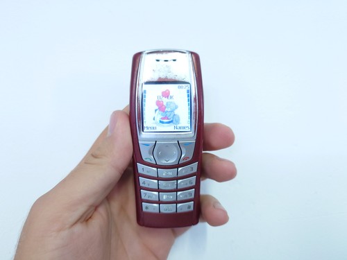 Nokia 6610 nhl burgundy - nokia,