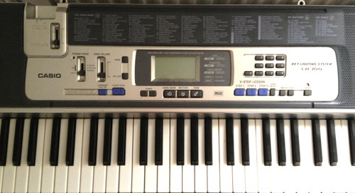 Casio keyboard key lighting - casio,