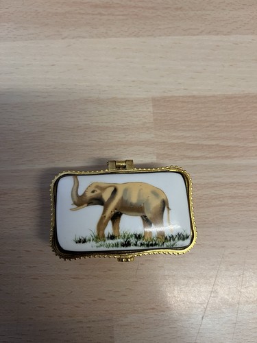 Vintage enamel trinket - vintage,