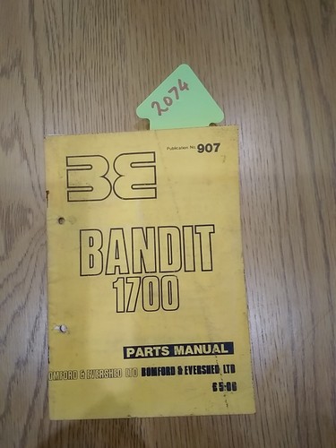 Bomford evershed bandit 1700 - bomford,
