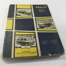 1950 FORD ANGLIA SALOON ESTATE VAN ORIGINAL FACTORY DEALER OEM PARTS LIST