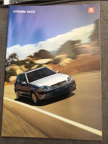 Citroen saxo 2001 brochure - citroen,