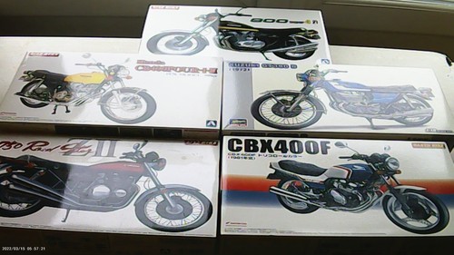 Model kit motorbikes - 1/12,