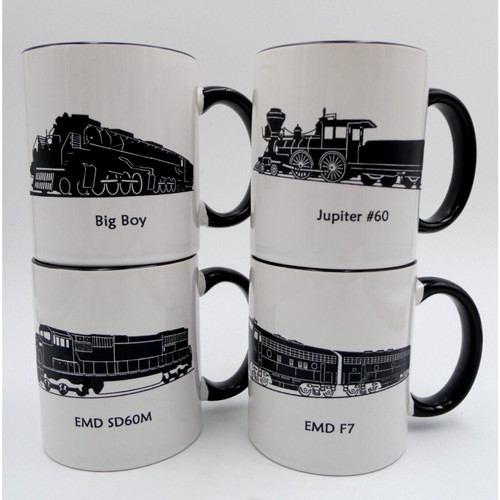 Ware train silhouette coffee - m,