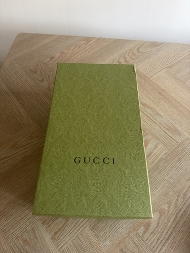 Authentic gucci sliders box - authentic,