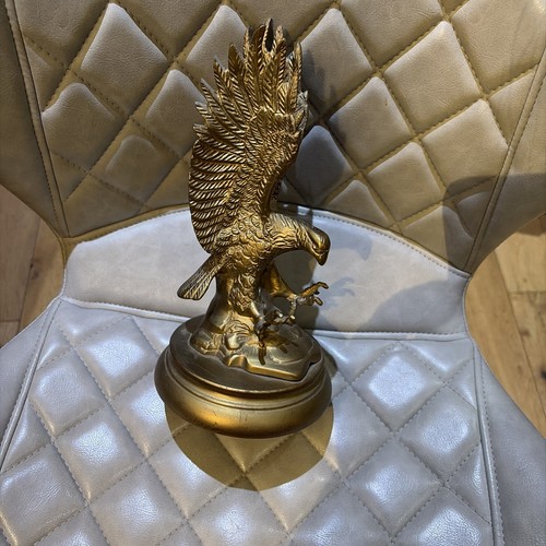 Vintage american eagle statue - american,